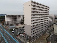 福岡市営下山門住宅7号棟