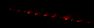 У ліпені 1994 года адбылося сутыкненне каметы Шумейкераў — Леві 9 з Юпітэрам.
