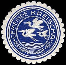 Siegelmarke der Gemeinde Kreischa