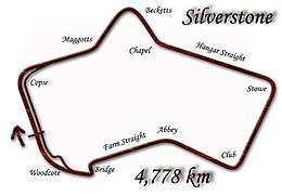 Le circuit de Silverstone