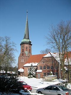 Sittensen Place in Lower Saxony, Germany