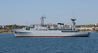 Ukrainian command ship <i>Slavutych</i>