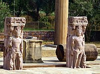 Sondani, two Dvarapalas, circa 525 CE