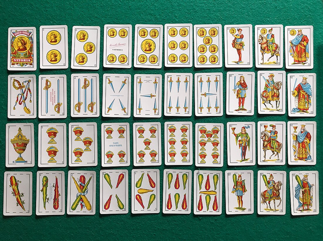 Spanish-suited playing cards