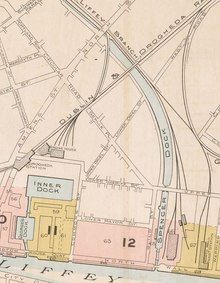 1893 plan of Spencer Dock area Spencer Dock 1893 from insurance plan map.tiff