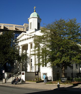 <span class="mw-page-title-main">St. Peter's Pro-Cathedral (Richmond, Virginia)</span> Historic church in Virginia, United States