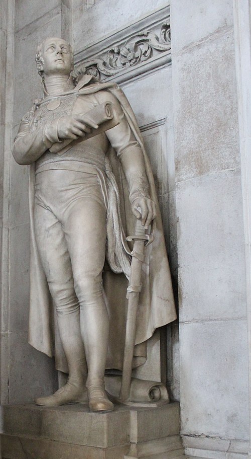 Statue of Robert Rollo Gillespie, St Paul's Cathedral, London