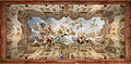 20. A melki apátság márványtermének mennyezeti freskója (Paul Troger, 1731) (javítás)/(csere)