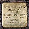 Stolperstein Windscheidstr 9 (Charl) Anna Heidemann.jpg