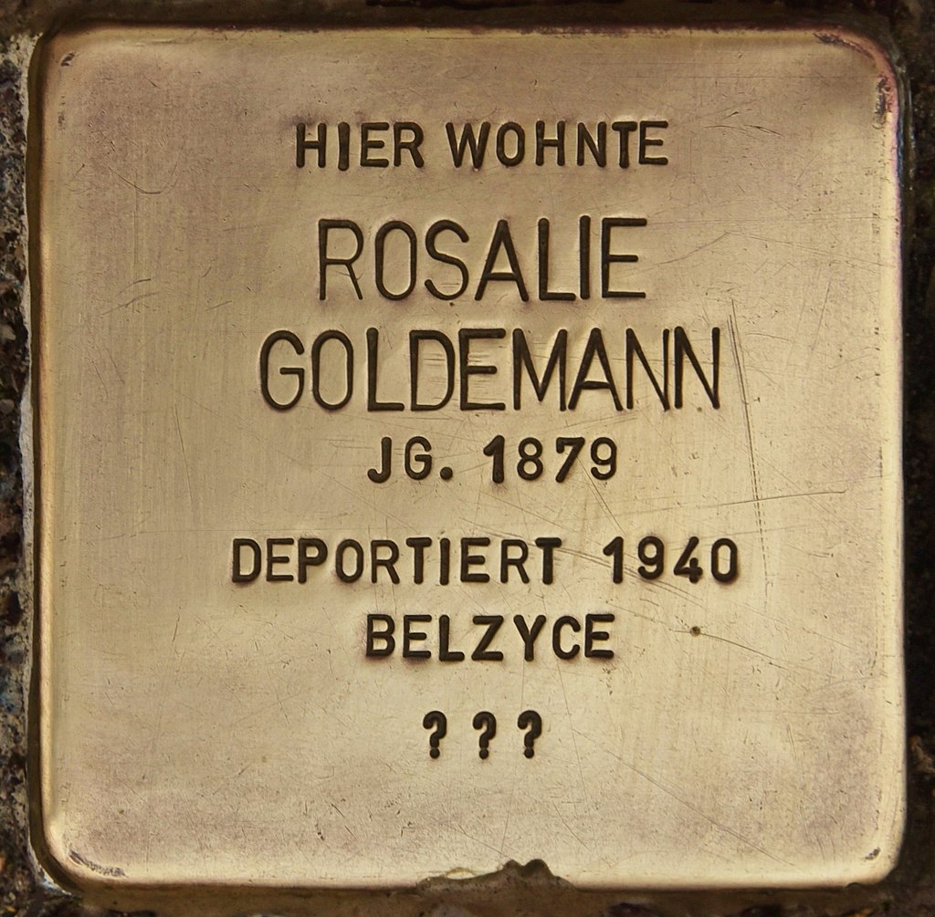 Stolperstein für Rosalie Goldemann (Senftenberg).jpg