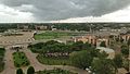 View from the hotel to the National Museum and National Library of Chad