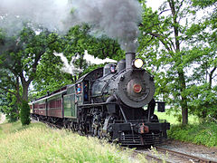 Norfolk & Western 475 Steam Train 