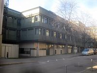 Oberlandesgericht, Fassade Olgastraße 2.