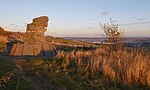 Gambar mini seharga Berkas:Sunset at the Neil M. Gunn memorial - geograph.org.uk - 3190839.jpg