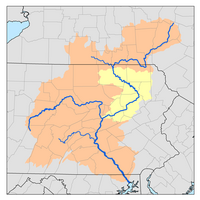 Mapa povodí řeky Susquehanna se zvýrazněným středním povodí řeky Susquehanna.png