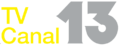 Logo de TV Canal 13 de 1989 à 1991.