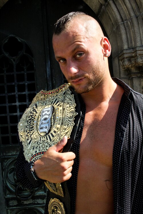 Taven as ROH World Champion in 2019