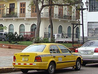 Taxi in Panama City