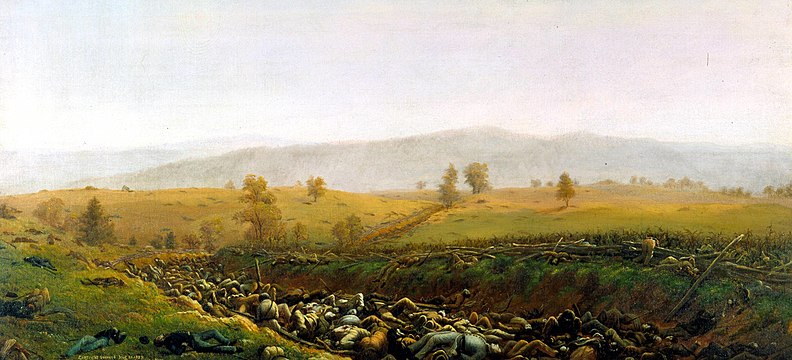 "The Aftermath at Bloody Lane", by James Hope
