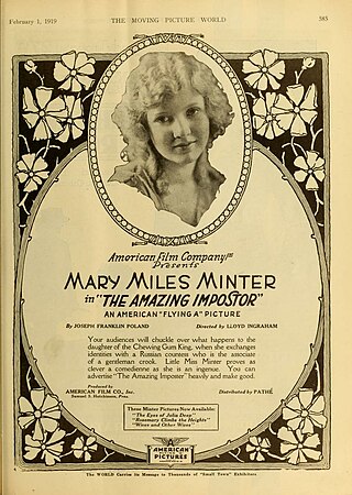 <i>The Amazing Impostor</i> 1919 film by Lloyd Ingraham