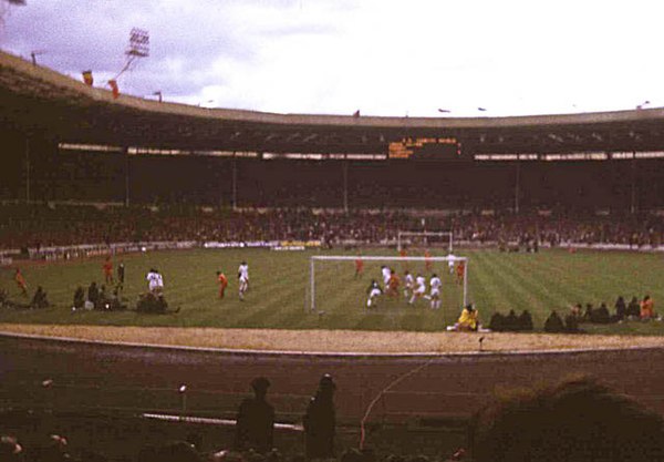 The Wembley Stadium in London hosted the final.