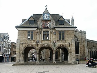 Peterborough Guildhall Municipal building in Peterborough, Cambridgeshire, England