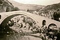 The Luma Bridge (Kulla e Lumës) near Kukës, September 1908.jpg