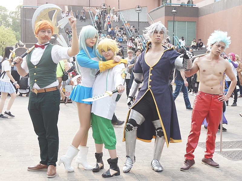 File:The Seven Deadly Sins cosplayers at CWT57 20210328a.jpg