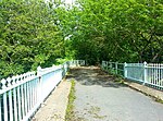 Thumbnail for File:The old road seen from the old bridge, Stanford Bridge, Worcs - geograph.org.uk - 3495376.jpg