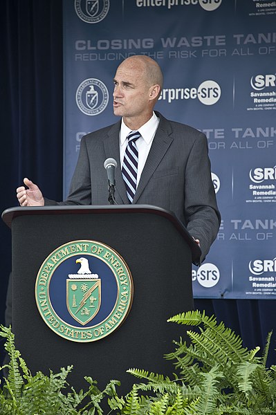 File:Thomas P. D’Agostino, Undersecretary for Nuclear Security & Administrator, NNSA speaking at the formal tank closure celebration in H Area (8050487786).jpg