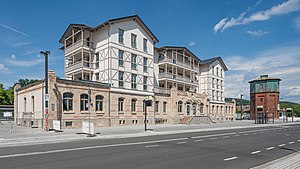 Thuringia BadSalzungen asv2020-07 img03 railway station.jpg