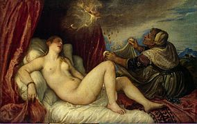 Danae by Titian (Saint Petersburg)