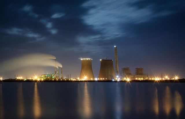 Image: Tuticorin Thermal Power Station at Night 1 crop