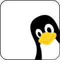 A icon created by me using the Tux mascot.