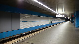 <span class="mw-page-title-main">Frankenstraße station</span>