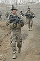 U.S. Army soldiers patrol a village during a joint clearing operation with Afghan police in western Kandahar, Afghanistan 120201-A-BF670-008.jpg