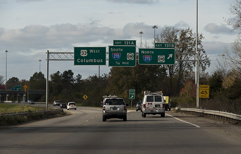 File:US33 I270 Interchange.jpg