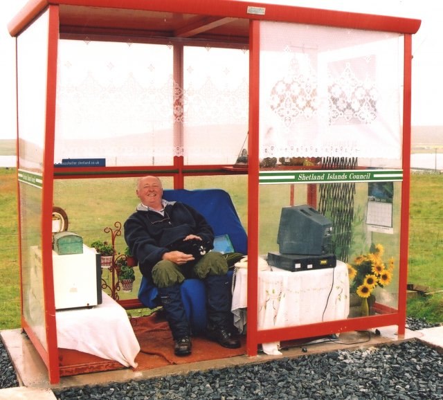 The Unst Bus Shelter