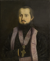 Uroš Knežević - Portret arhimandrita Pavla Hadžića, 1844.png