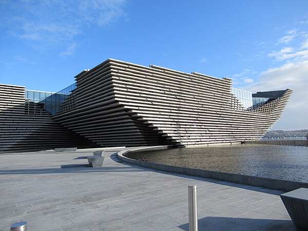 Image: V&A Dundee Near Completion Feb 2018 (Alex Liivet)