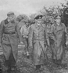 Kroh tillsammans med generalmajor Hans von der Mosel och konteramiral Otto Kähler kapitulerar till amerikanarna den 19 september 1944.