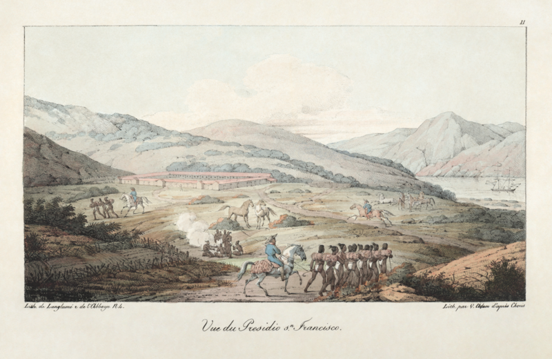 File:Victor Adam after Louis Choris - Vue du Presidio san Francisco, 1822.png