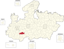 Vidhan Sabha constituencies of Madhya Pradesh (175-Mandhata).png