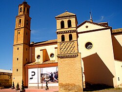 Skyline of Villanueva de Gállego