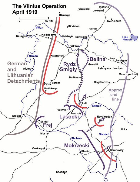 Battle of Vilnius and related operations.