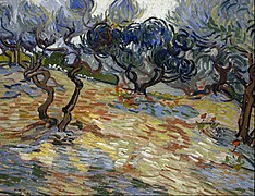 Olive trees, F714 (Vincent van Gogh, 1889)