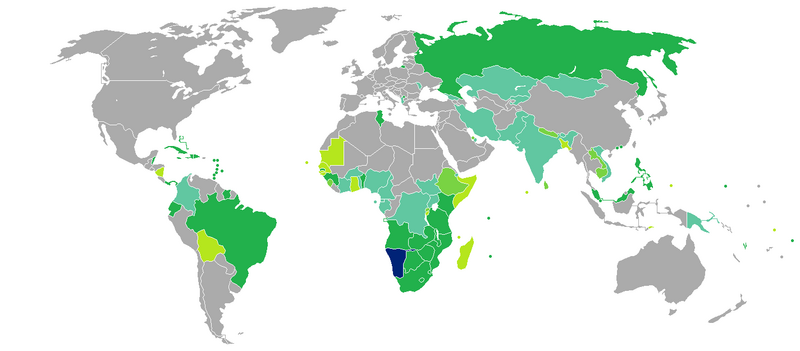 File:Visa requirements for Namibian citizens.png