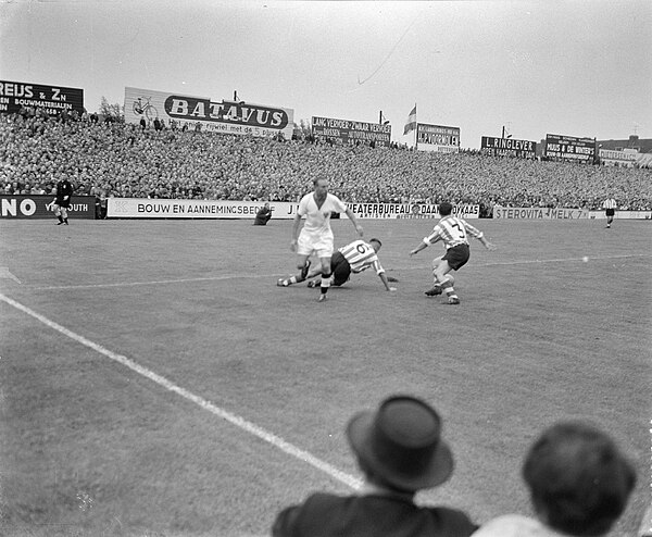 Sparta Rotterdam vs. Blackpool, August 1957