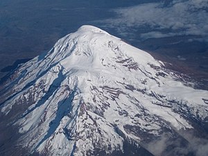 Ĉimborazo: Vulkano kaj la plej alta monto en Ekvadoro