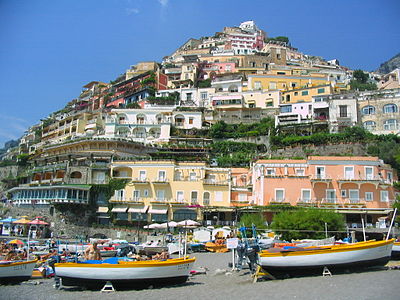 View from beach